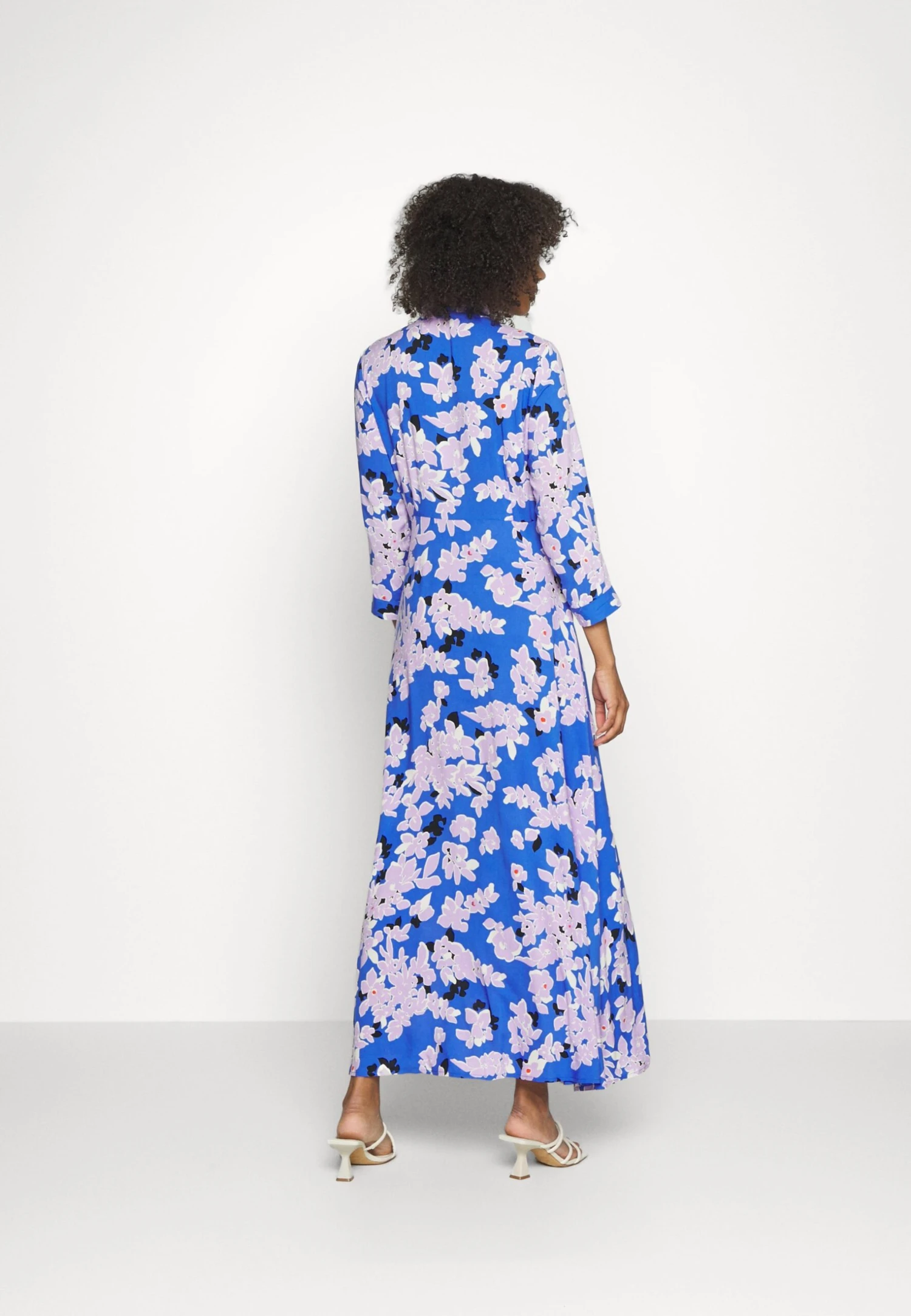 Yassavanna Long Shirt Dress- Blousejurk - Dazzling Blue 5 Yassavanna Long Shirt Dress- Blousejurk - Dazzling Blue - Afbeelding 3