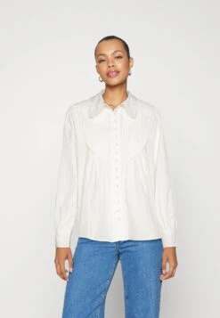 YAS Melly - Overhemdblouse - Star White