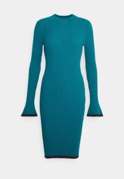 Yastrista- Gebreide Jurk - Deep Lakedetail:Black Constrast 14 Yastrista- Gebreide Jurk - Deep Lakedetail:Black Constrast -Yas 525a700a90d24b0a9d658fa9194314fd