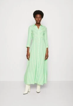 Yassavanna Long Shirt Dress - Maxi-Jurk - Summer Green/Boho -Yas 52c7f5a6cf0340b4b03041348c7e3c3a