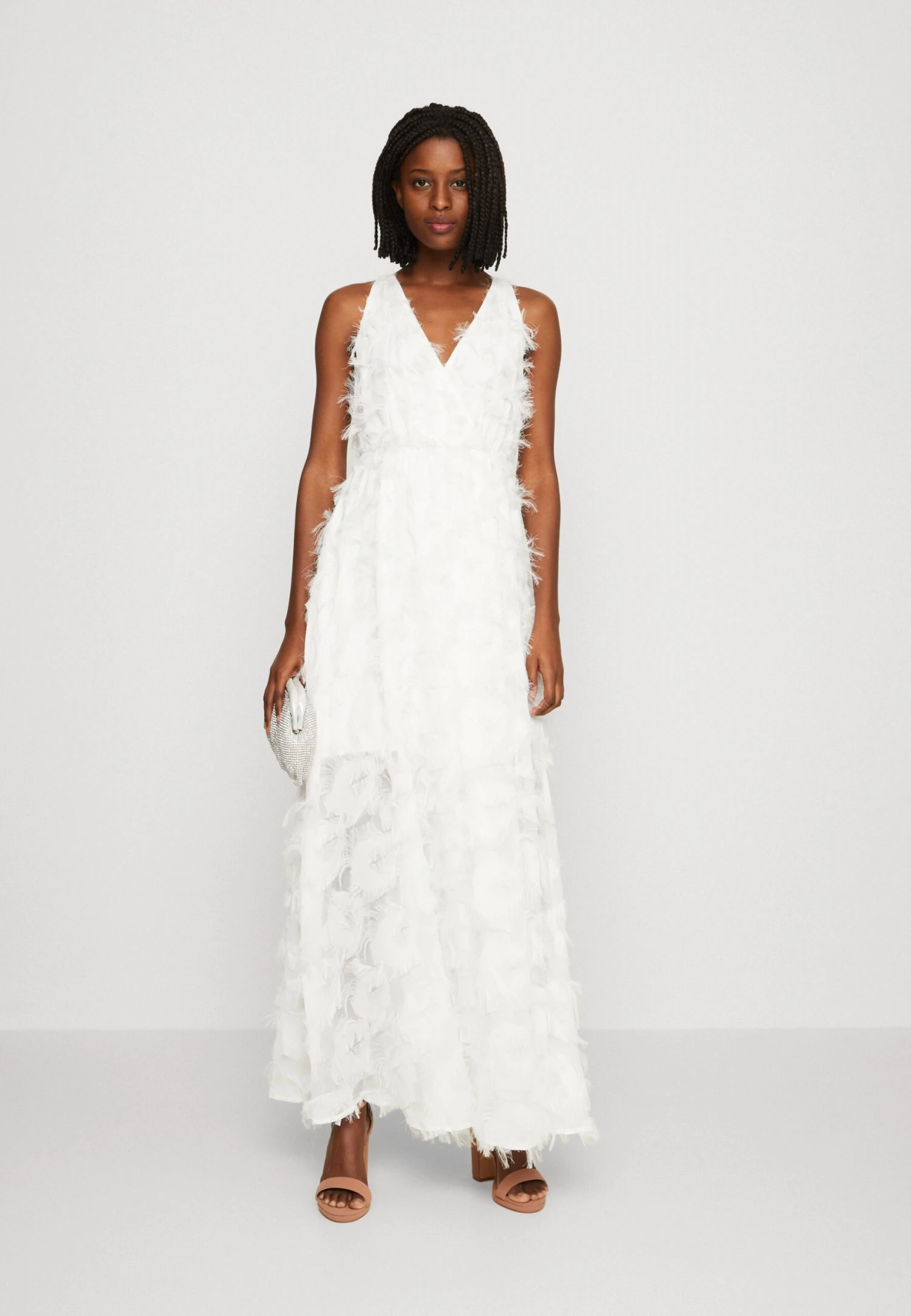 Yaspazy Maxi Dress Celeb - Galajurk - Star White 4 Yaspazy Maxi Dress Celeb - Galajurk - Star White - Afbeelding 2