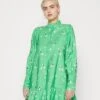 Yasdasla High Neck Dress - Blousejurk - Classic Green 1 Yasdasla High Neck Dress - Blousejurk - Classic Green -Yas 549b2670615345e48763ea5bef4fcce8