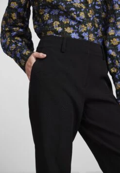 Yasbluris Mw Flared Pant Noos - Broek - Black -Yas 556c18539ce14045950ac5d224e2aebf