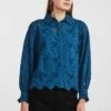 Yasteala - Overhemdblouse - Blue Coral 2 Yasteala - Overhemdblouse - Blue Coral -Yas 55e1ae52bef444589916cd8c9f74c8a9