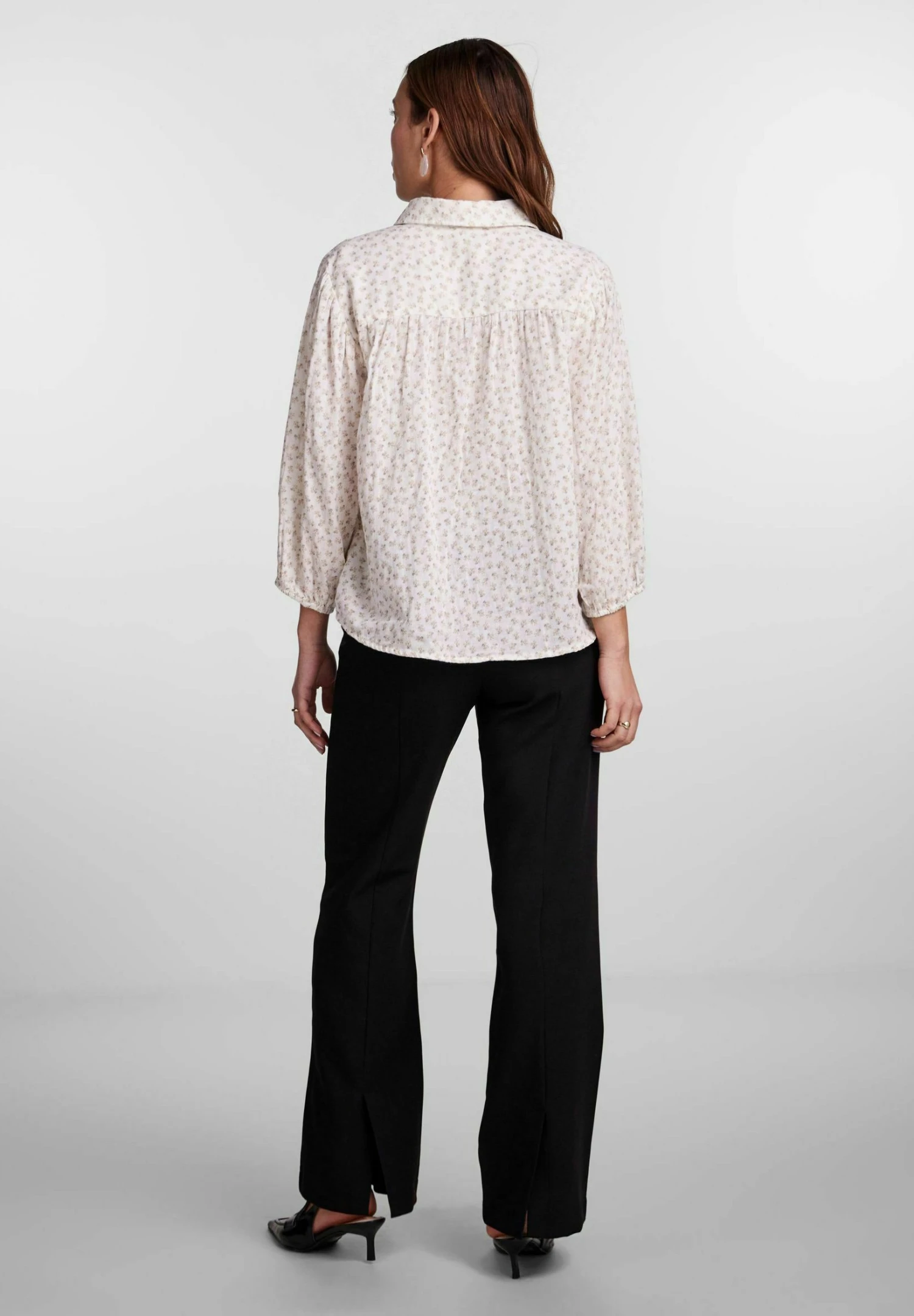 Mit 3/4 Ärmeln Yasyolanda - Overhemdblouse - Birch 5 Mit 3/4 Ärmeln Yasyolanda - Overhemdblouse - Birch - Afbeelding 3