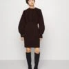Yashally Knit Dress - Gebreide Jurk - Brown 2 Yashally Knit Dress - Gebreide Jurk - Brown -Yas 5781bf3454034b488fa0f4874fb5e50e