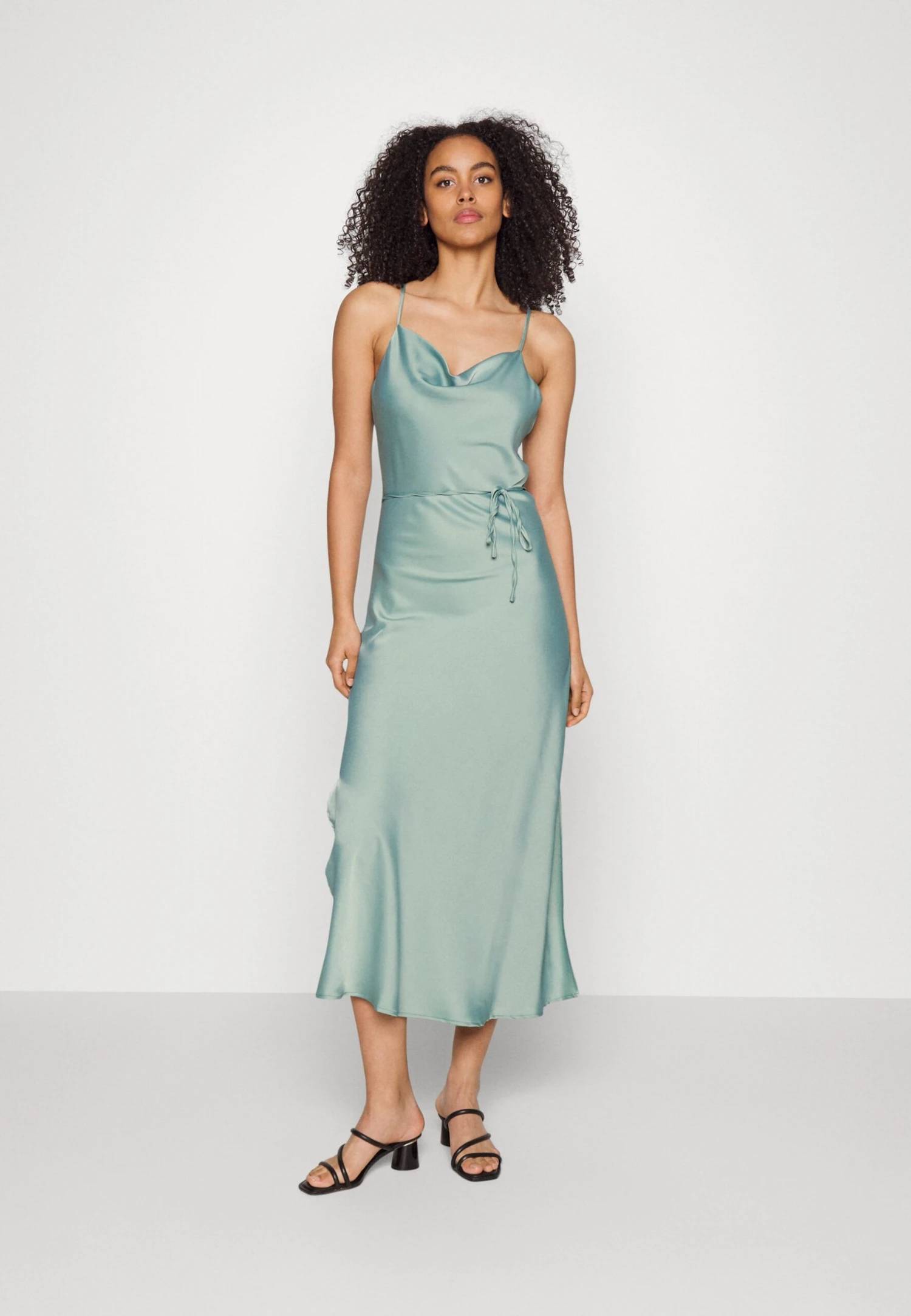 Yasthea Strap Long Dress - Galajurk - Green Milieu 3 Yasthea Strap Long Dress - Galajurk - Green Milieu