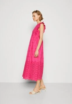 YAS Fimla Midi Dress - Cocktailjurk - Fuchsia Purple -Yas 58a7807750234892828aaabe7455e8eb