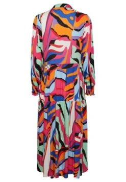 Yasalira Long Shirt Dress - Blousejurk - Fuchsia/Purpleaop/Graphic Print 5 Yasalira Long Shirt Dress - Blousejurk - Fuchsia/Purpleaop/Graphic Print -Yas 58a85789128a4379a630146015da6977