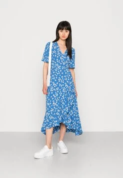 YAS Limo Midi Wrap Dress - Jurk - Regatta 8 YAS Limo Midi Wrap Dress - Jurk - Regatta -Yas 5947fb45cb454a7aab00f23f99fa5acd