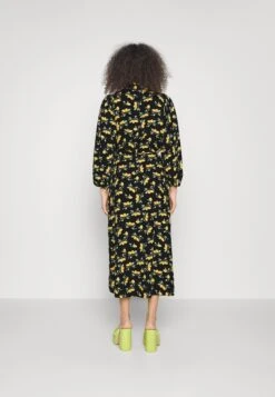 Yascitri 3/4 Midi Shirt Dress S. - Jurk - Black/Citri Print 9 Yascitri 3/4 Midi Shirt Dress S. - Jurk - Black/Citri Print -Yas 595c25563dac413cbefe7b8feac94c19