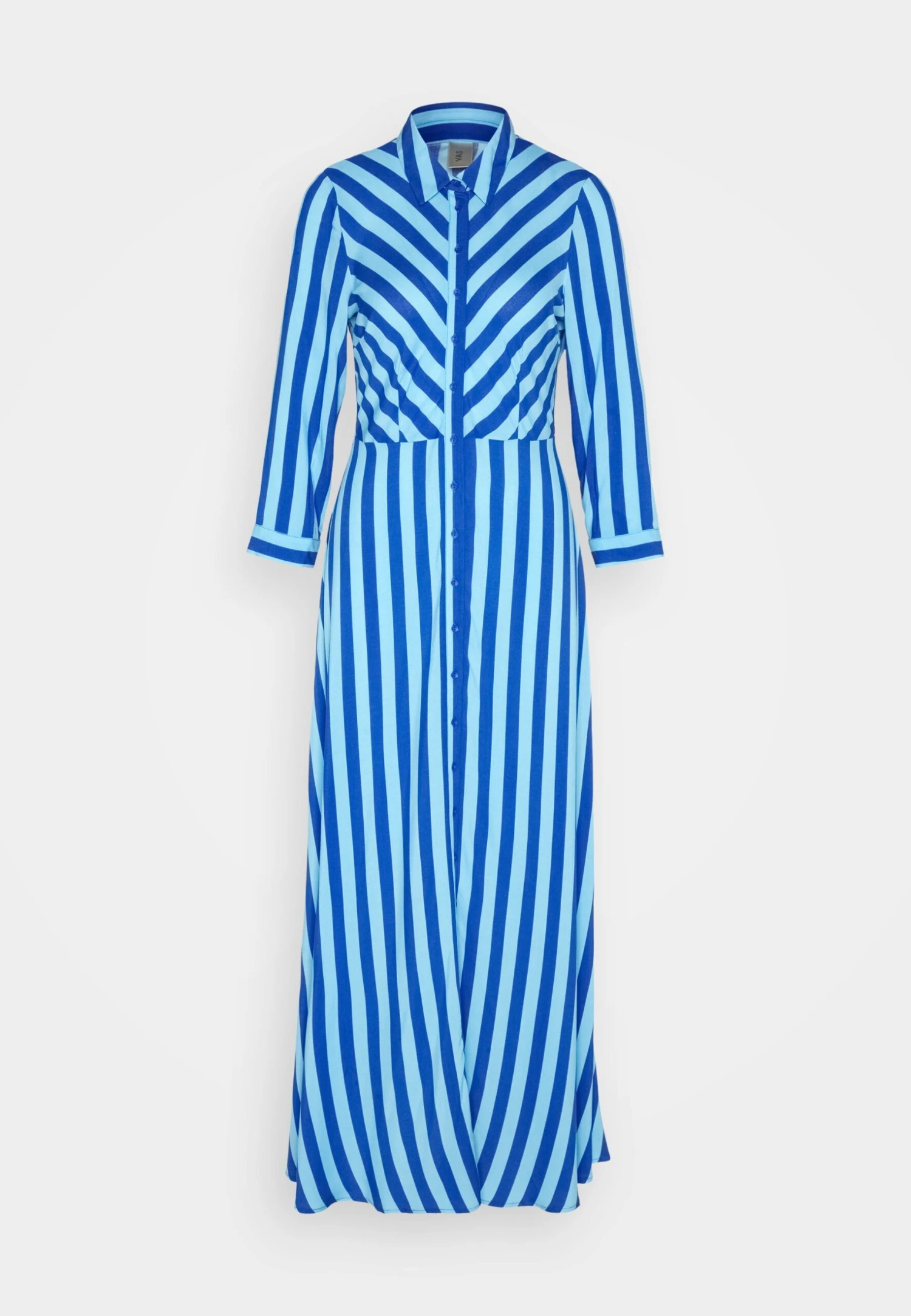 Yassavanna Long Shirt Dress - Maxi-Jurk - Surf The Web/Alaskan Blue 7 Yassavanna Long Shirt Dress - Maxi-Jurk - Surf The Web/Alaskan Blue - Afbeelding 5