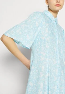 YAS Stelli 2/4 Midi Shirt Dress - Blousejurk - Blue 13 YAS Stelli 2/4 Midi Shirt Dress - Blousejurk - Blue -Yas 5c13adfc7d8e4fba83d1134cdfa1ddd0
