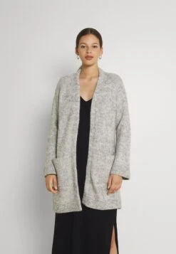 Yasalva Long Cardigan - Vest - Light Grey