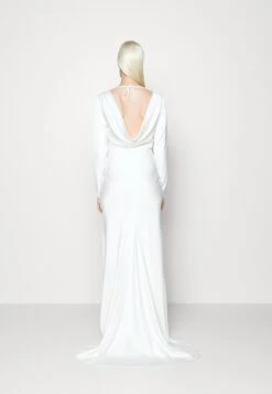Yasdottea Drapeback Dress - Galajurk - Star White 11 Yasdottea Drapeback Dress - Galajurk - Star White -Yas 5ca3d3703e824726b90f8adc3af286c7