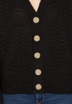 Yasbetricia Cardigan- Vest - Black -Yas 5dde2c58810249e886dfeedb3f0ab1c8