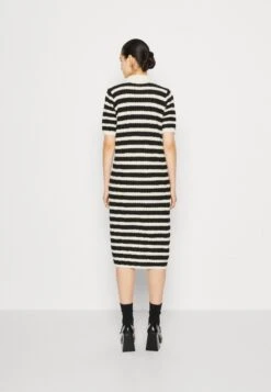 YAS CrocNoos - Gebreide Jurk - Black -Yas 5e3e101336864edaa77257ef2bcc48d8