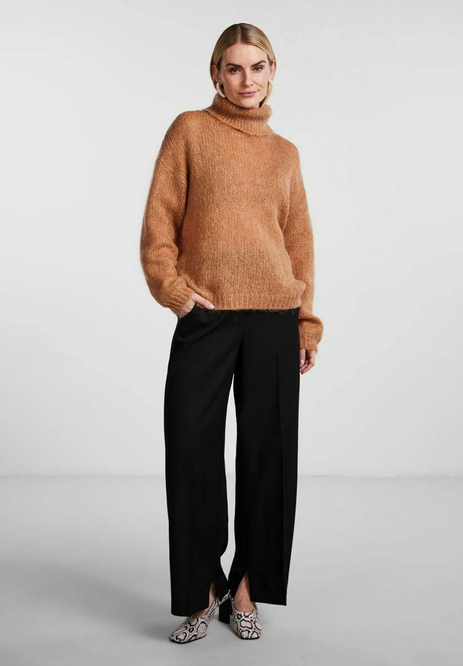 Yaslambi Rollneck - Trui - Camel 4 Yaslambi Rollneck - Trui - Camel - Afbeelding 2