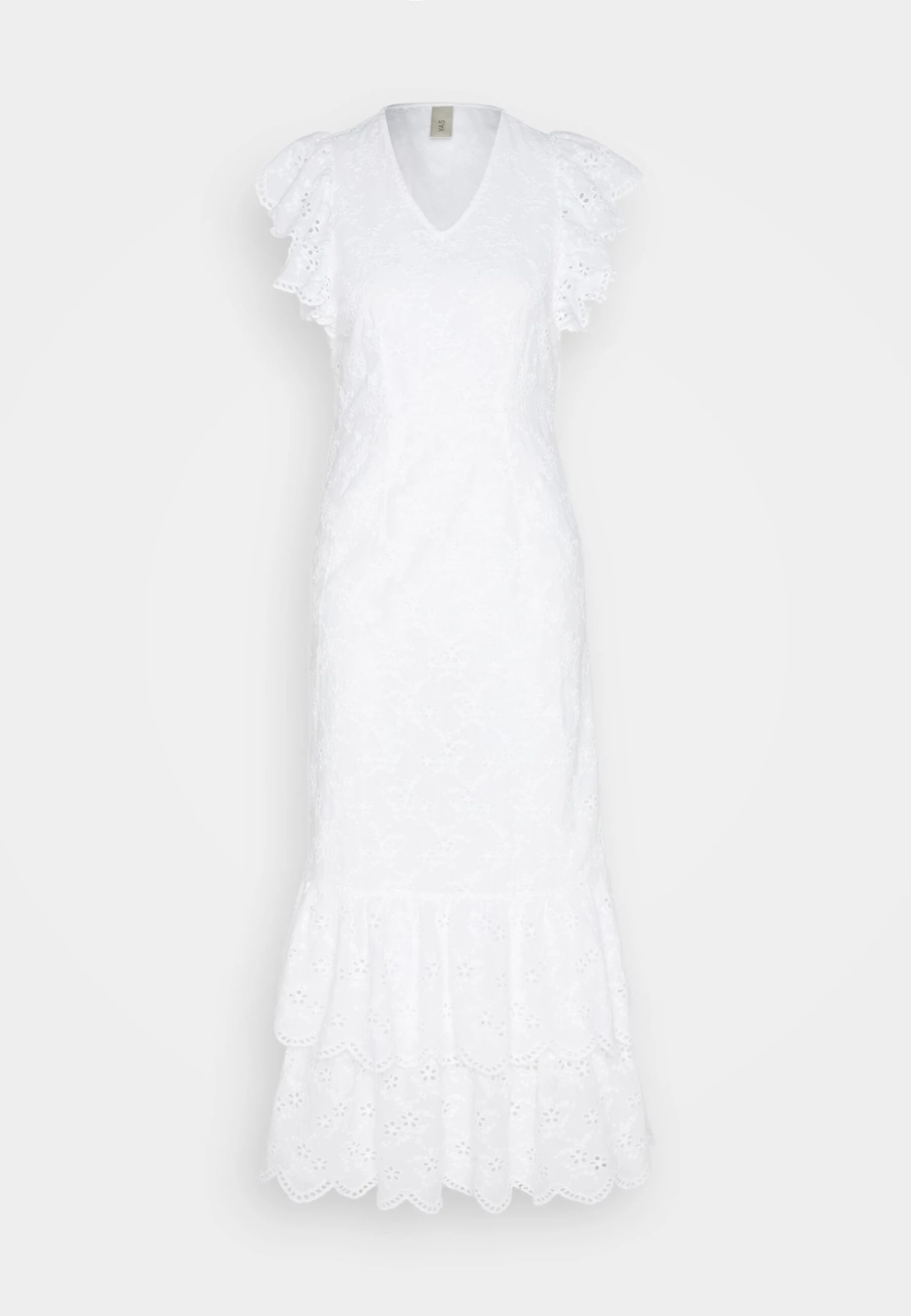 Yasjenna Frill Dress - Jurk - Star White 7 Yasjenna Frill Dress - Jurk - Star White - Afbeelding 5