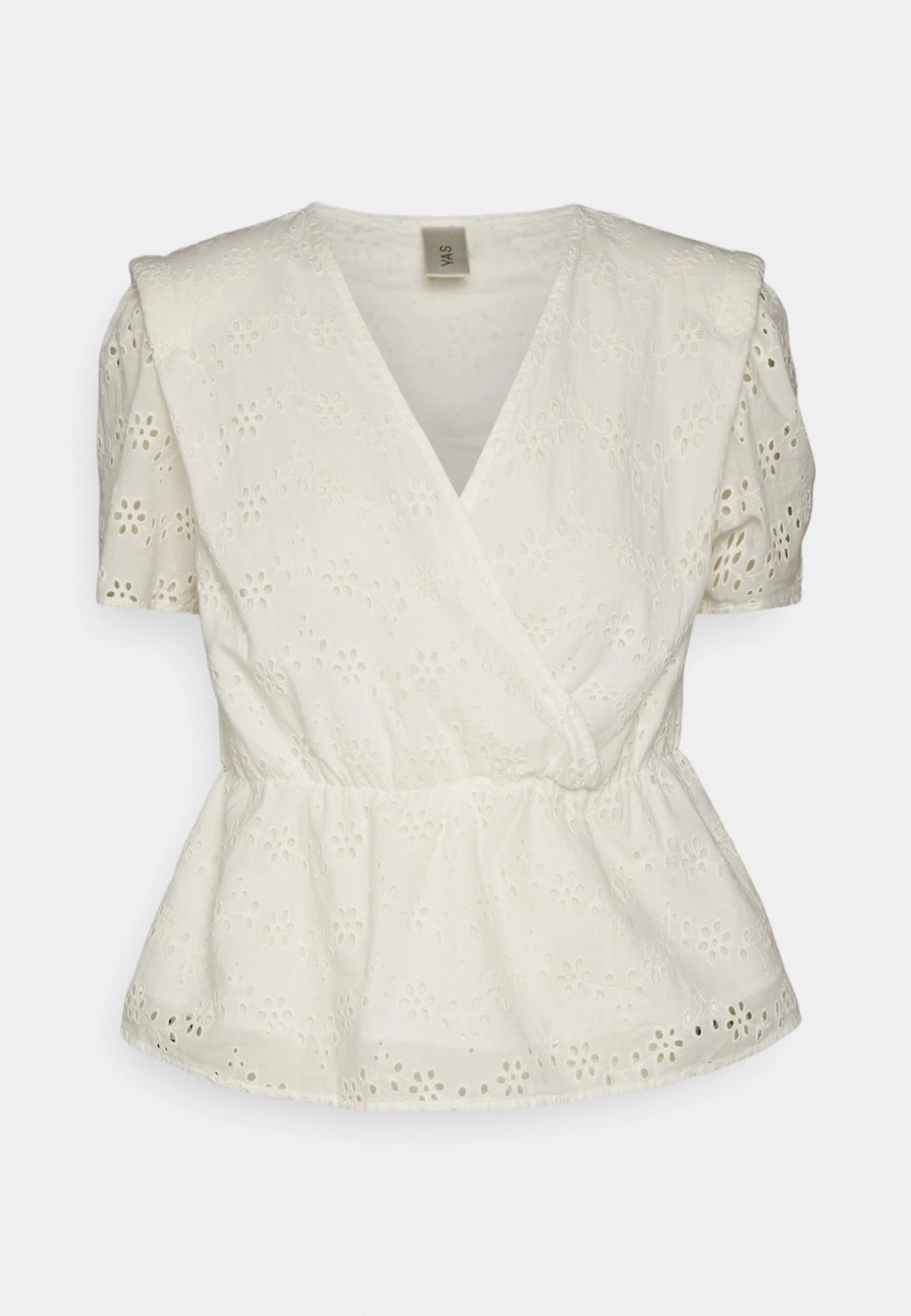 Yasramla Ss Top S. - Blouse - White 7 Yasramla Ss Top S. - Blouse - White - Afbeelding 5