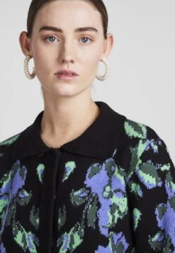 Yaslokira Longsleeve Cardigan- Vest - Black/Multi Colours 12 Yaslokira Longsleeve Cardigan- Vest - Black/Multi Colours -Yas 623fb711afc24d6d886ea7c0329f5062