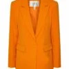 Yaslikka Ls S Noos - Blazer - Orange Pepper -Yas 624c0be24d3e4833bc865242607f74d6