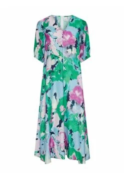 YAS Midi Bellis - Jurk - Whisper White -Yas 62756dd22bab465a8409f2d85947d1a6