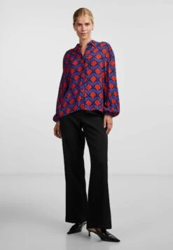 YAS Fima Ls S Noos - Overhemdblouse - Surf The Web