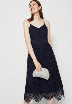 Yasliv Strap Midi Dress- Cocktailjurk - Evening Blue -Yas 6296f208de9a44b3ac6f0b604d59c6d5