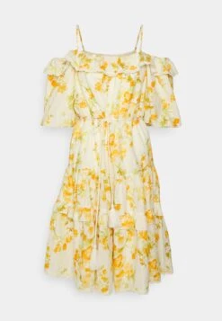 Yassomelli 2/4 Os Dress - Fest - Jurk - Birch/Somelli Print -Yas 63a62c4dae6c416bb5f2f7baa4eaf14e