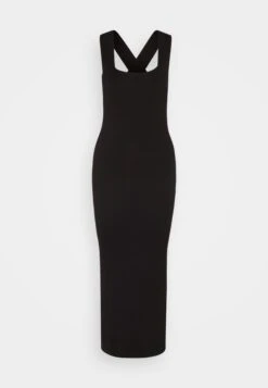 Yasemil Strap Midi Dress - Etui-Jurk - Black 12 Yasemil Strap Midi Dress - Etui-Jurk - Black -Yas 63f926cefc434afd84d1d99fa9041230
