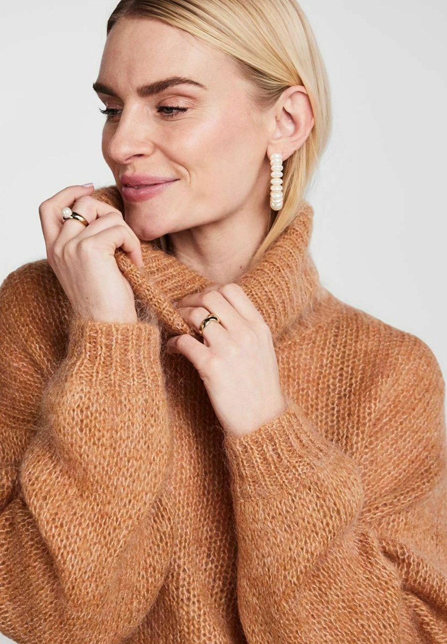 Yaslambi Rollneck - Trui - Camel 6 Yaslambi Rollneck - Trui - Camel - Afbeelding 4