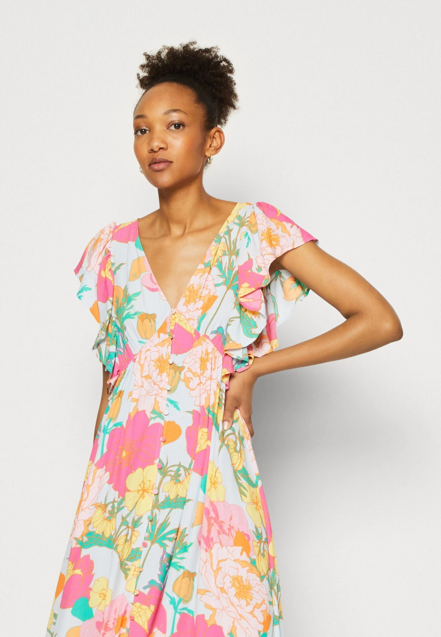 Yaslullah Dress - Blousejurk - Heather 6 Yaslullah Dress - Blousejurk - Heather - Afbeelding 4