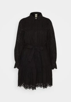 Yasholi Belt Dress- Blousejurk - Black -Yas 6596df3aee974ae6b2f66f528a224323