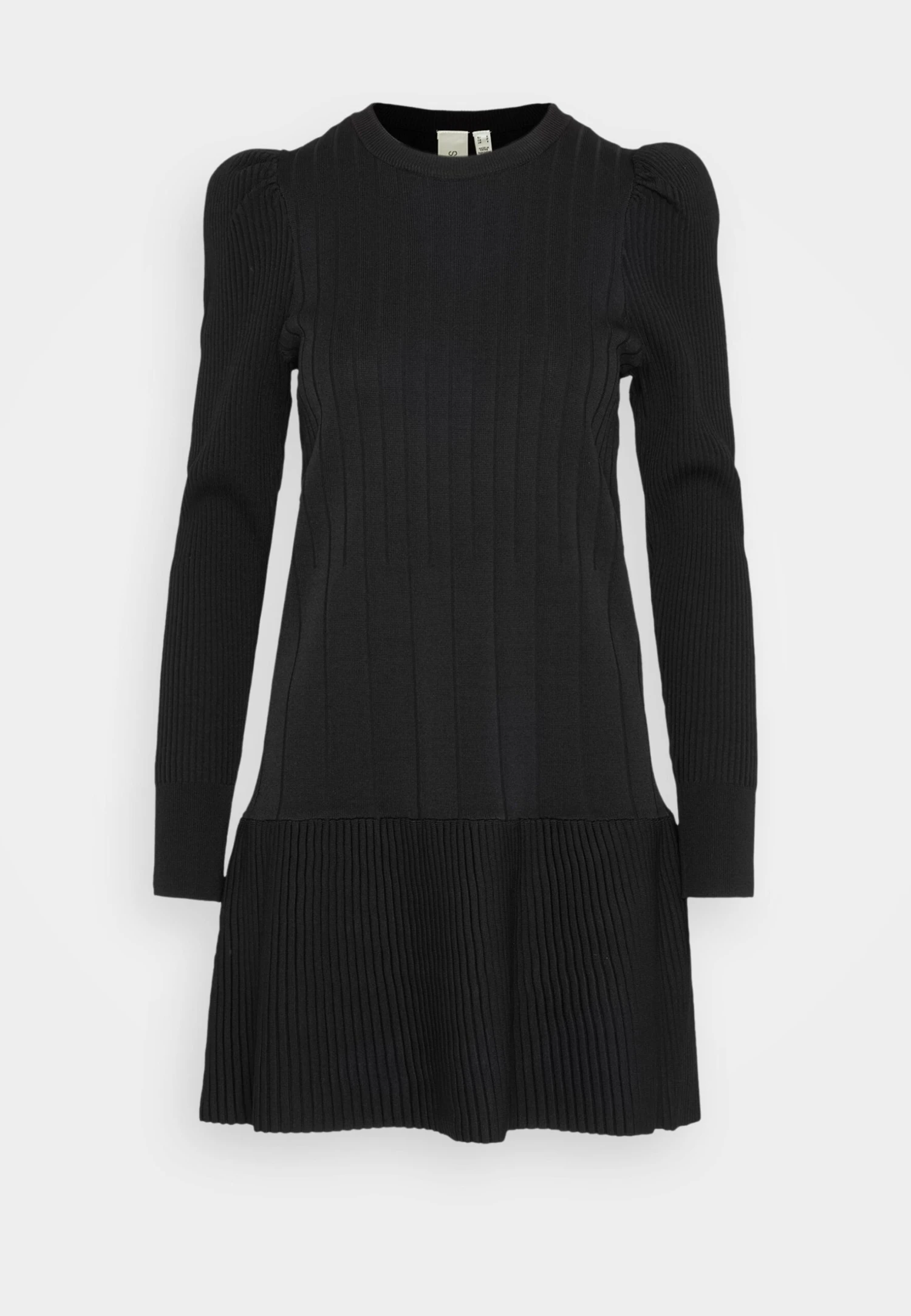 Yaselina Dress - Gebreide Jurk - Black 7 Yaselina Dress - Gebreide Jurk - Black - Afbeelding 5