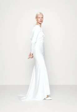 Yasdottea Drapeback Dress - Galajurk - Star White 10 Yasdottea Drapeback Dress - Galajurk - Star White -Yas 672f7957c57248d9adc4ec25aa8a6164