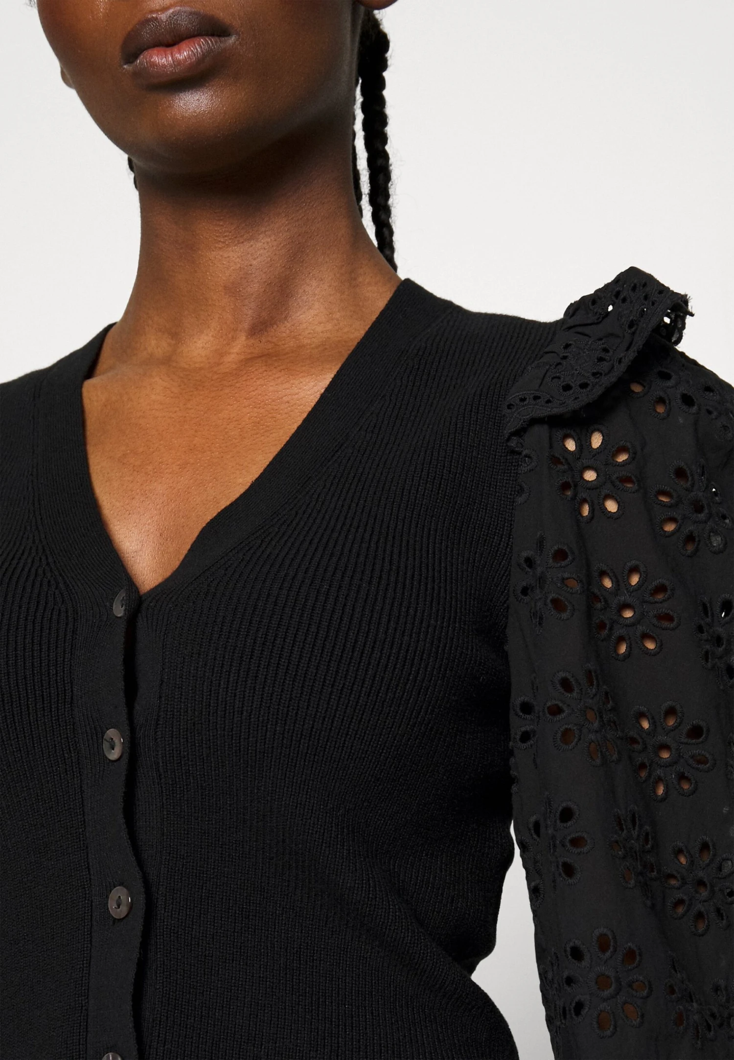 Yasholli Cardigan - Vest - Black 8 Yasholli Cardigan - Vest - Black - Afbeelding 6