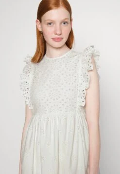 YAS Fimla Midi Dress - Cocktailjurk - Star White -Yas 68ad6a7a987e47259c64689afeda9d53