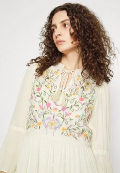 Yaschella Tunic Dress Fest - Jurk - Birch -Yas 68b4fc5dfce04d9ea6bda674ca772276