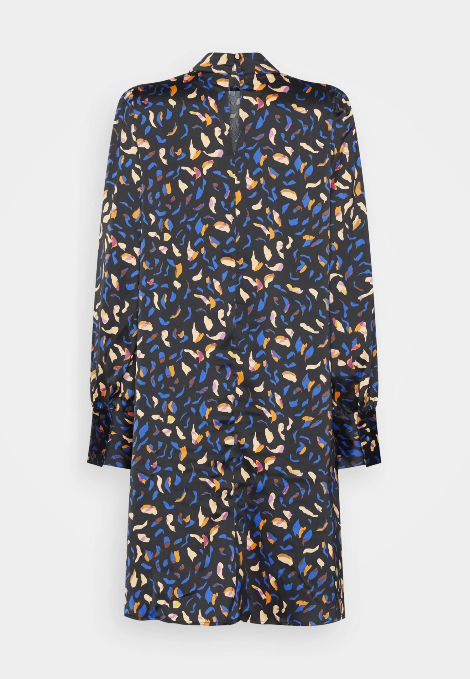 Yasspilo Longsleeve High Neck Dress- Jurk - Black/Spilo 4 Yasspilo Longsleeve High Neck Dress- Jurk - Black/Spilo - Afbeelding 2