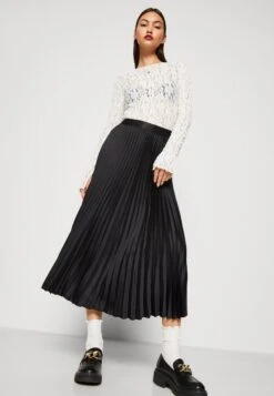 Yasceline Midi Skirt - Plooirok - Black -Yas 6c7fbbb7465c4c5b8bf0abf0fe19c74f