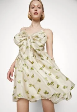 Yasjonie Strap Bow Dress - Show - Cocktailjurk - Birch/Jonie -Yas 6d6f23f7636740bea248a3e07a702d31