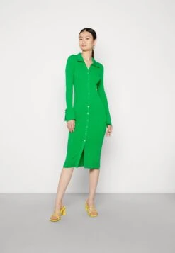 YasshirtaDress- Gebreide Jurk - Bright Green
