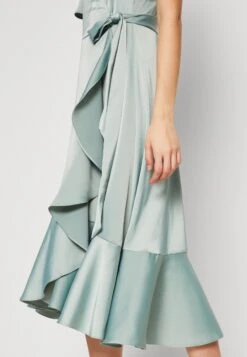 Yasthea Midi Wrap Dress - Cocktailjurk - Green Milieu 13 Yasthea Midi Wrap Dress - Cocktailjurk - Green Milieu -Yas 6edd2cd7fd01424d88623b2e0b3c3e43