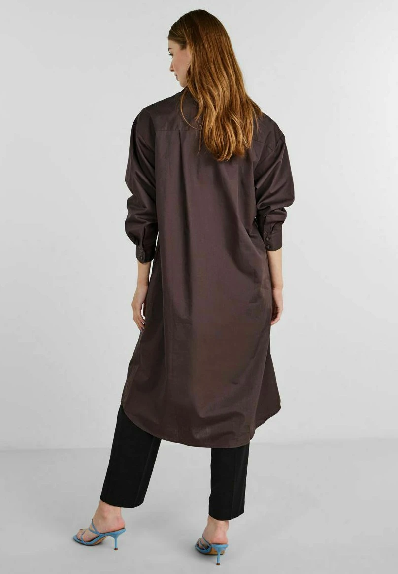 YAS Jubili - Blousejurk - Seal Brown 5 YAS Jubili - Blousejurk - Seal Brown - Afbeelding 3
