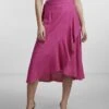 Yasprima Midi Wrap Skirt- Wikkelrok - Fuchsia Purple -Yas 72008bc2eae141dfb649e92fac20755c