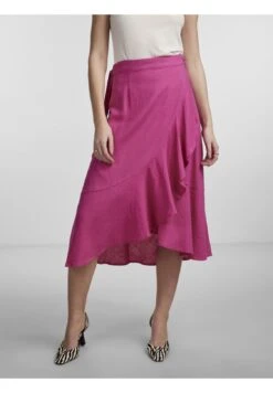 Yasprima Midi Wrap Skirt- Wikkelrok - Fuchsia Purple