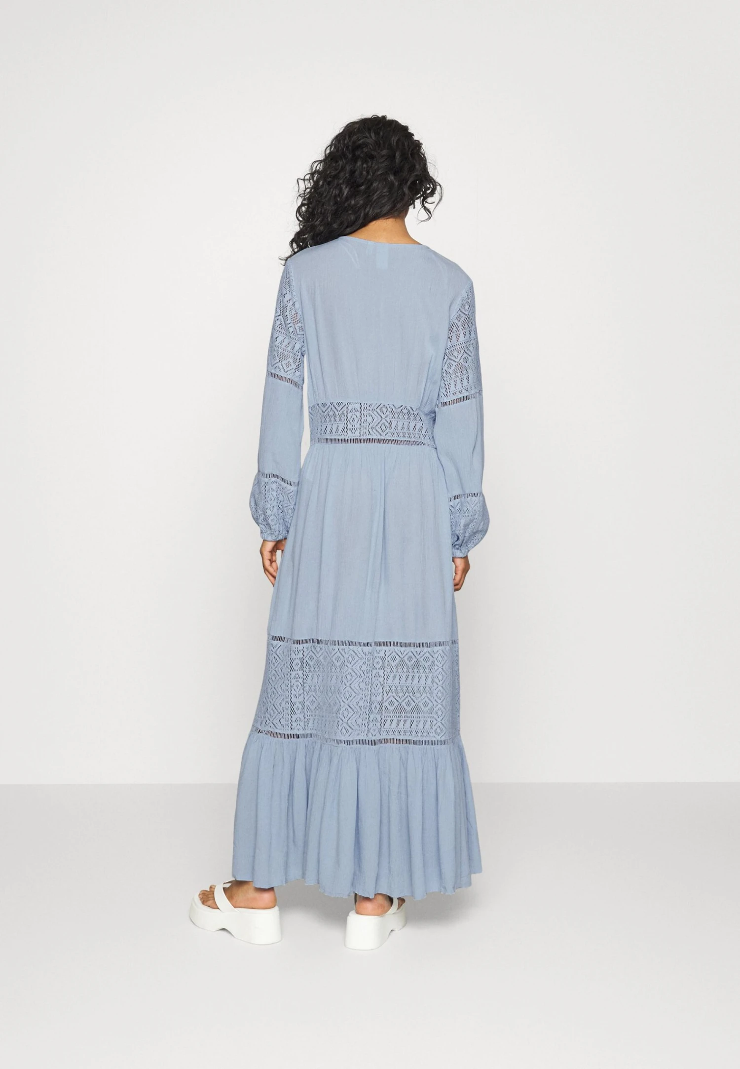 Yasmeza Long Dress - Blousejurk - Kentucky Blue 5 Yasmeza Long Dress - Blousejurk - Kentucky Blue - Afbeelding 3