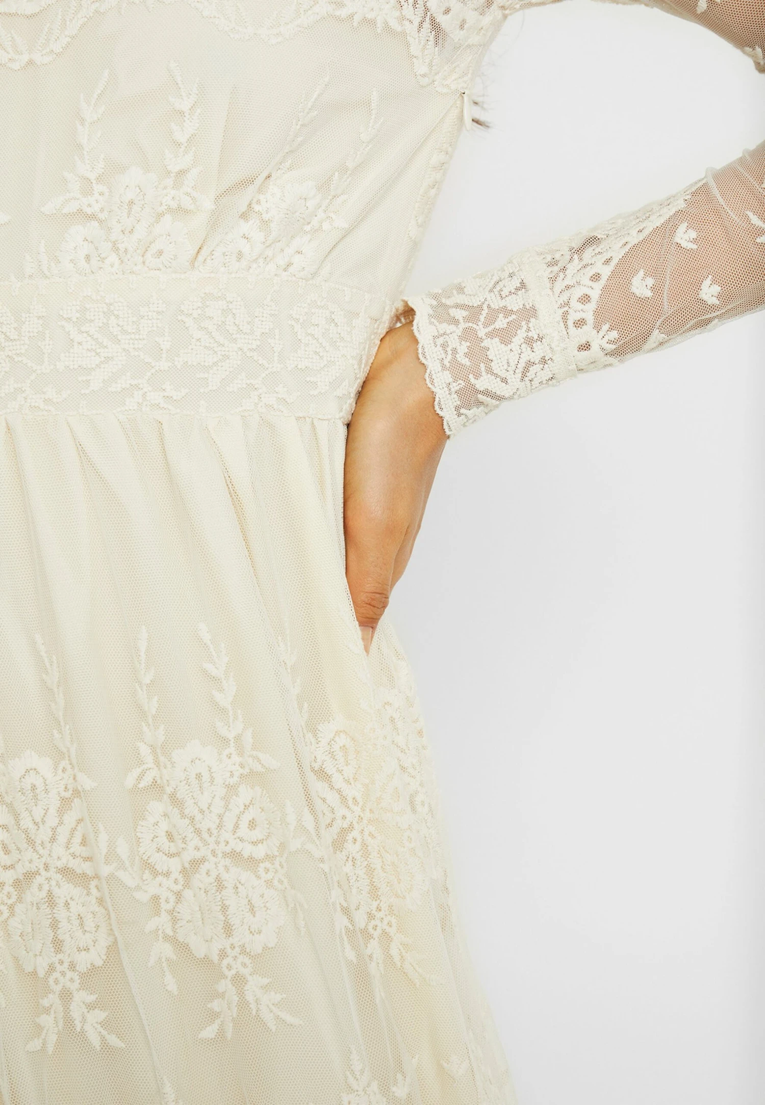 Yaseloise Dress Celeb - Galajurk - Star White 8 Yaseloise Dress Celeb - Galajurk - Star White - Afbeelding 6