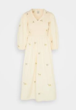 YAS Jubel Midi Dress - Jurk - Macadamia 12 YAS Jubel Midi Dress - Jurk - Macadamia -Yas 73ccae4d3799474fbeaf8048fe8c9280